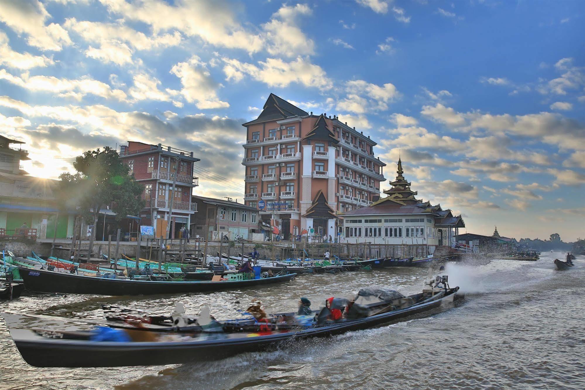 Thousand Island Hotel Inle Lake Exterior foto